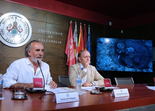 Presentación de la XXIX campaña de excavaciones. Fotografía de Juan Carlos Barrena